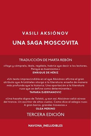 UNA SAGA MOSCOVITA | 9788416259311 | AKSIONOV,VASILI