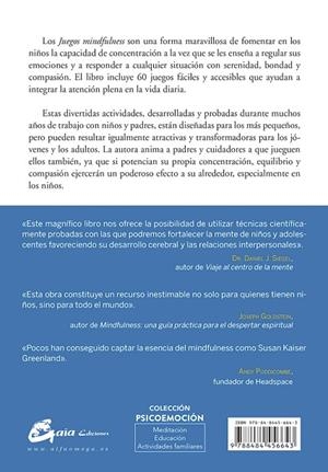 JUEGOS MINDFULNESS | 9788484456643 | KAISER GREENLAND, SUSAN