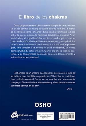 LIBRO DE LOS CHAKRAS. LA ENERGIA Y EL PODER CURATIVO DE LOS CUERPOS CELESTES | 9788484455905 | OSHO