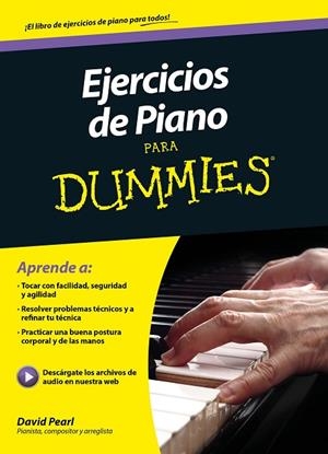 EJERCICIOS DE PIANO PARA DUMMIES | 9788432902949 | PEARL,DAVID