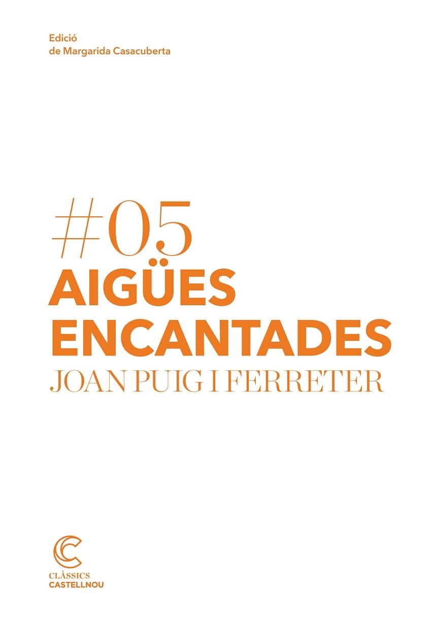 AIGUES ENCANTADES | 9788498049954 | PUIG I FERRETER,JOAN