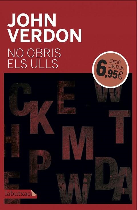 NO OBRIS ELS ULLS.  SERIE DAVE GURNEY 2 | 9788416600014 | VERDON,JOHN