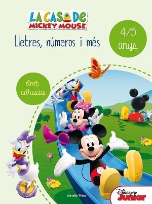 LLETRES NUMEROS I MES 4/5 ANYS+ADHESIUS | 9788490578186 | DISNEY
