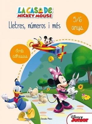 LLETRES NUMEROS I MES 5/6 ANYS+ADHESIUS | 9788490578193 | DISNEY