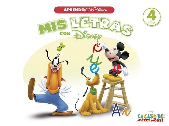 MIS LETRAS CON DISNEY 4 AÑOS (APRENDO CON DISNEY) | 9788416548972 | DISNEY