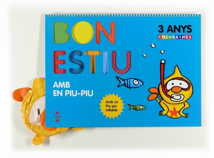 BON ESTIU AMB EN PIU-PIU 3 ANYS+INFLABLE | 9788466129237