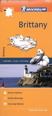 MAPA BRETAÑA 1:200.000  | 9782067209619