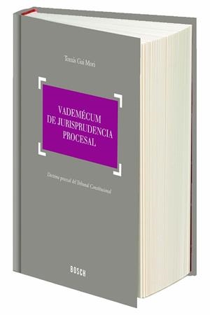 VADEMECUM DE JURISPRUDENCIA PROCESAL. DOCTRINA PROCESAL DEL TRIBUNAL CONSTITUCIONAL | 9788416018673 | GUI MORI,TOMAS