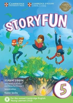STORYFUN 5 STUDENT'S BOOK WITH ONLINE ACTIVITIES AND HOME FUN BOOKLET | 9781316617243 | SAXBY, KAREN