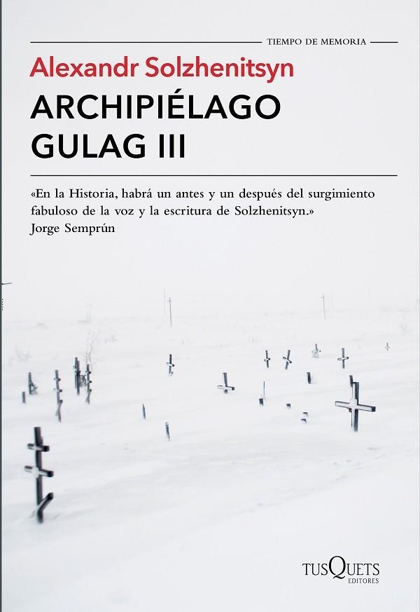 ARCHIPIÉLAGO GULAG 3 | 9788490661826 | SOLZHENITSYN, ALEXANDR