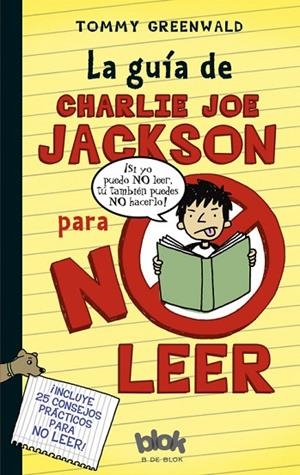 GUIA DE CHARLIE JOE JACKSON PARA NO LEER | 9788493924256 | GREENWALD,TOMMY