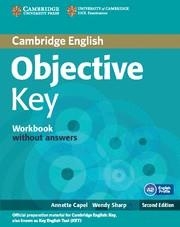 OBJECTIVE KEY WORKBOOK WITHOUT ANSWERS 2ND EDITION | 9781107699212 | CAPEL, ANNETTE/SHARP, WENDY