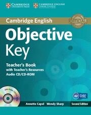 OBJECTIVE KEY TEACHER'S BOOK WITH TEACHER'S RESOURCES AUDIO CD/CD-ROM 2ND EDITIO | 9781107642041 | CAPEL, ANNETTE/SHARP, WENDY