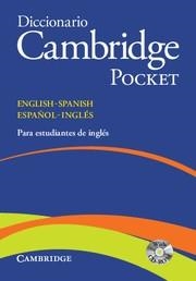 DICCIONARIO CAMBRIDGE POCKET SPANISH ENGLISH - INGLES ESPAÑOL | 9788483234785 | CAMBRIDGE UNIVERSITY PRESS