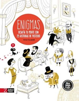 ENIGMAS DESAFIA TU MENTE CON 25 HISTORIAS DE MISTERIO,LIBRO JUEGO DE ENIGMAS | 9788494713507 | ESCANDELL,VICTOR