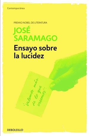 ENSAYO SOBRE LA LUCIDEZ | 9788490628768 | JOSé SARAMAGO
