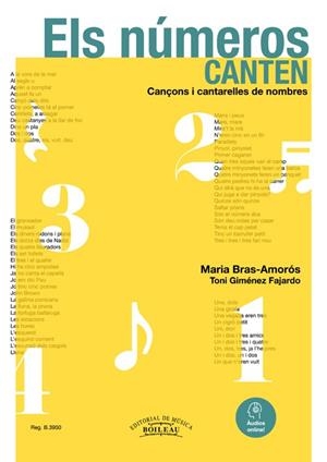 ELS NUMEROS CANTEN. CANÇONS I CANTARELLES DE NOMBRES | 9788417199074 | BRAS-AMOROS,MARIA GIMENEZ FAJARDO,TONI