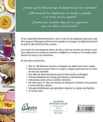 EAT ME RAW: PROGRAMA CRUDIVEGANO 21 DÍAS. CONTIENE MÁS DE 100 RECETAS CRUDIVEGANAS DETOX | 9788484455998 | ESTEVE DE MIGUEL, CARLOTA