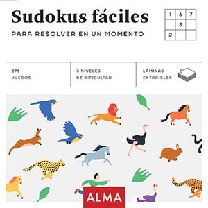 SUDOKUS FÁCILES PARA RESOLVER EN UN MOMENTO | 9788415618980