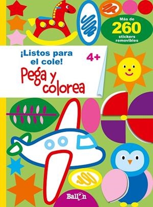 PEGA Y COLOREA 4+ | 9789403206325 | BALLON
