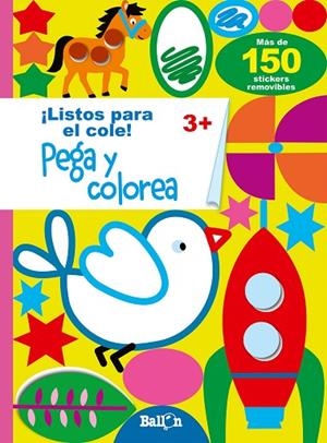 PEGA Y COLOREA 3+ | 9789403206318 | BALLON