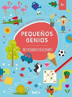 PEQUEÑOS GENIOS  MIS PRIMEROS PASATIEMPOS 3+ | 9789403206684
