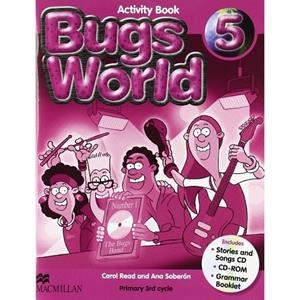 BUGS WORLD 5 ACTIVITY BOOK | 9780230407633 | SOBERON, A./READ, C.