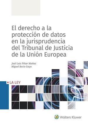 EL DERECHO A LA PROTECCIÓN DATOS EN LA JURISPRUDENCIA DEL TRIBUNAL DE JUSTICIA D | 9788490207215 | PIÑAR MAÑAS, JOSÉ LUIS/RECIO GAYO, MIGUEL