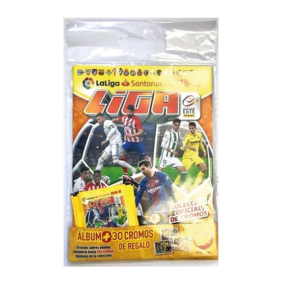 LIGA 2018-2019 PACK ALBUM + 5 SOBRES | 9788427871038