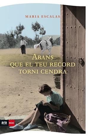 ABANS QUE EL TEU RECORD TORNI CENDRA | 9788494652394 | ESCALAS,MARIA