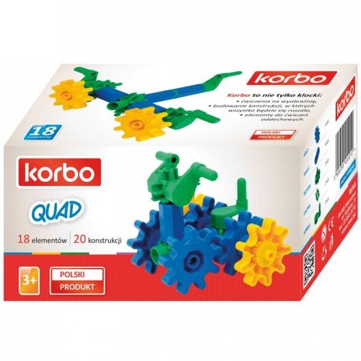 KORBO QUAD JOC DE CONSTRUCCIO 18 PECES | 5906395455010
