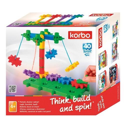 KORBO TWIST JOC DE CONSTRUCCIO 40 PECES | 5906395455065
