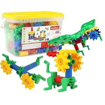 KORBO JOC DE CONSTRUCCIO 120 PECES +3ANYS | 5906395455034