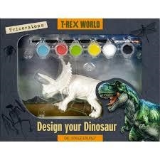 PINTA EL TEU DINOSAURE TRICERATOPS | 4029753142832
