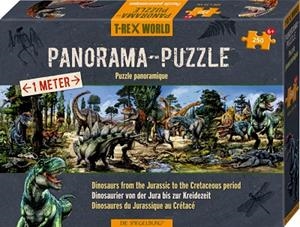 PUZZLE PANORAMA T-REX WORLD  +6 ANYS | 4029753130815