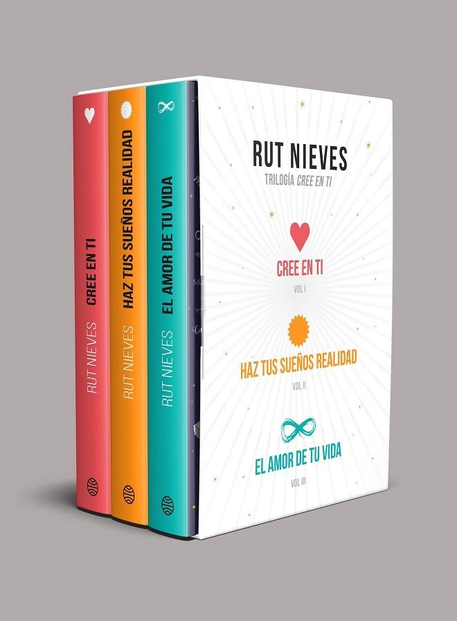 ESTUCHE TRILOGÍA CREE EN TI (CREE EN TI, HAZ TUS SUEÑOS REALIDAD, EL AMOR DE TU VIDA) | 9788408196273 | NIEVES, RUT
