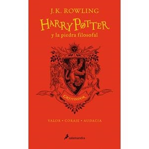 HARRY POTTER Y LA PIEDRA FILOSOFAL GRYFFINDOR. VALOR . CORAJE. AUDACIA | 9788498388879 | ROWLING, J.K.