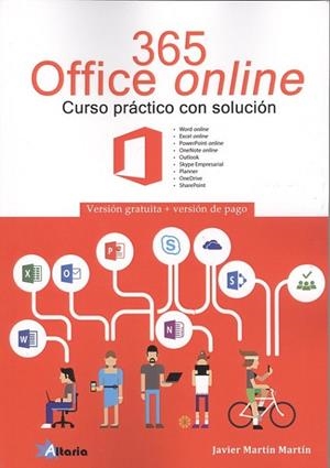 OFFICE 365 ONLINE. CURSO PRACTICO CON SOLUCION | 9788494988127 | MARTÍN MARTÍN, JAVIER