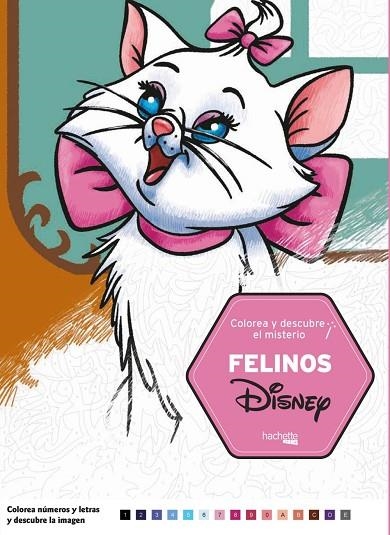 COLOREA Y DESCUBRE EL MISTERIO. FELINOS DISNEY | 9788417586041
