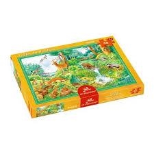 PUZZLE ANIMALES SALVAJES 48 PECES +4 ANYS | 4029753126993
