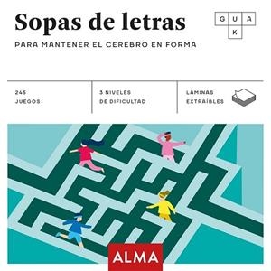 SOPAS DE LETRAS PARA MANTENER EL CEREBRO EN FORMA | 9788417430665