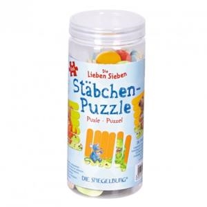 PUZZLE DE PALS DE FUSTA EN LLAUNA DE PLASTIC | 4029753157317