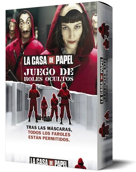 LA CASA DE PAPEL. JUEGO DE ROLES OCULTOS. TRAS LAS MASCARAS, TODOS LOS FAROLES ESTAN PERMITIDOS | 9788417720445