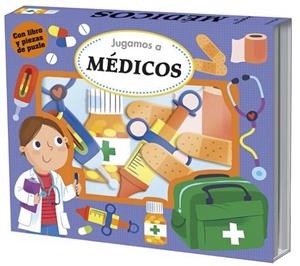 JUGAMOS A MÉDICOS (CON LIBRO Y PIEZAS DE PUZLE) | 9788424665234