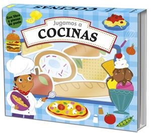 JUGAMOS A COCINAS (CON LIBRO Y PIEZAS DE PUZLE) | 9788424665203