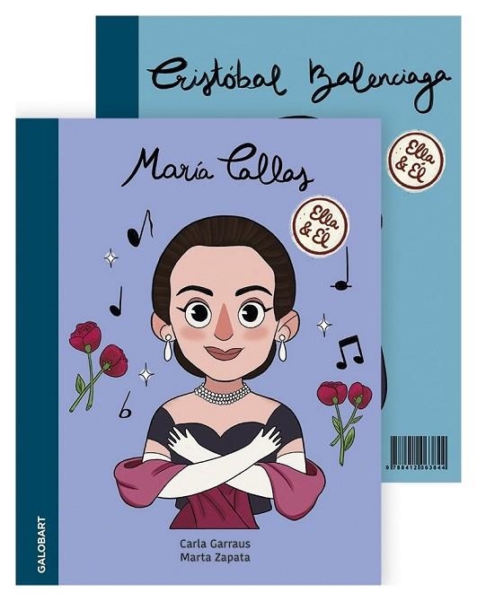 MARÍA CALLAS & CRISTÓBAL BALENCIAGA | 9788412063844 | GARRAUS, CARLA/ ZAPATA, MARTA