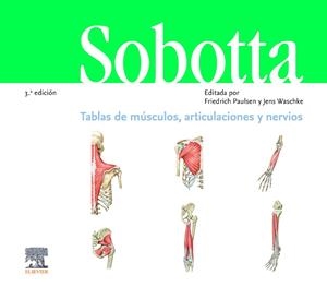 SOBOTTA. TABLAS DE MÚSCULOS, ARTICULACIONES Y NERVIOS (3ª ED.) | 9788491135425 | PAULSEN, F.