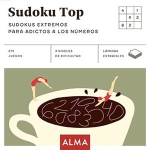 SUDOKU TOP. SUDOKUS EXTREMOS PARA ADICTOS A LOS NUMEROS | 9788418008450