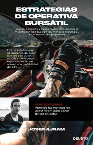 ESTRATEGIAS DE OPERATIVA BURSÁTIL. CLAVES, CONSEJOS Y CASOS REALES PARA OBTENER LA MÁXIMA RENTABILIDAD CON LOS MENORES  RECURSOS Y EN EL MENOR TIEMPO  | 9788423431380 | AJRAM, JOSEF