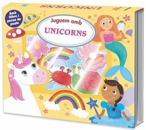 JUGUEM AMB UNICORNS (AMB LLIBRE I PECES DE PUZLE) | 9788424666552 | DIVERSOS AUTORS